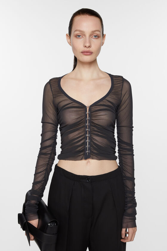 (image for) Streamlined Mesh blouse